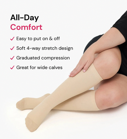 Stepise™ Original Wide Compression Socks